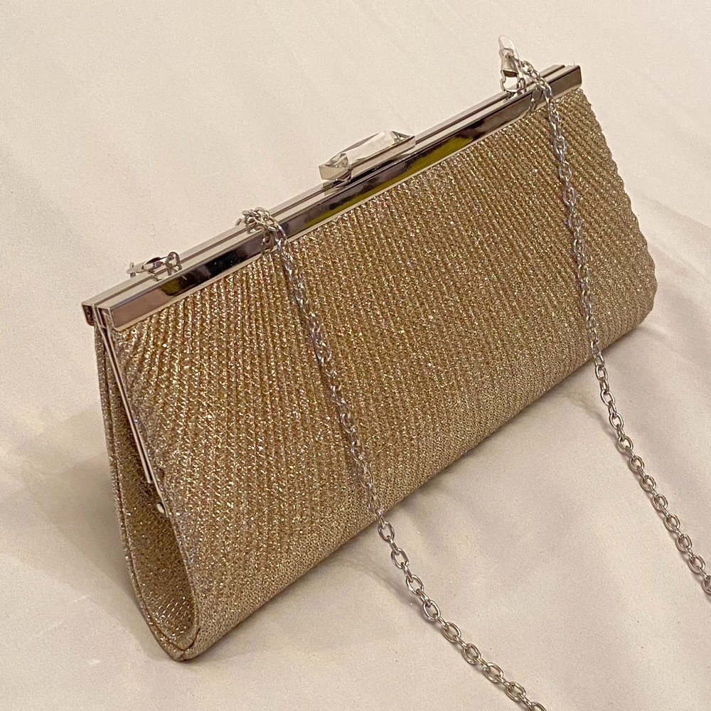 JESSICA McCLINTOCK SPARKLING CLUTCH BAG NWT
